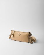 Small Re-Nylon and Leather Shoulder Bag - Image 2